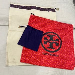 Tory Burch Dust Bags! 3 piece bundle!